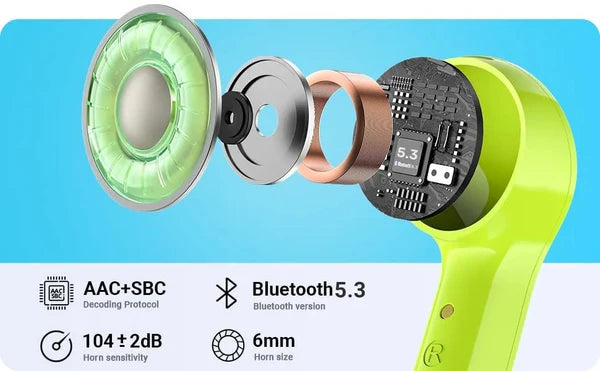 Air 31 TWS Wireless Transparent Earbuds