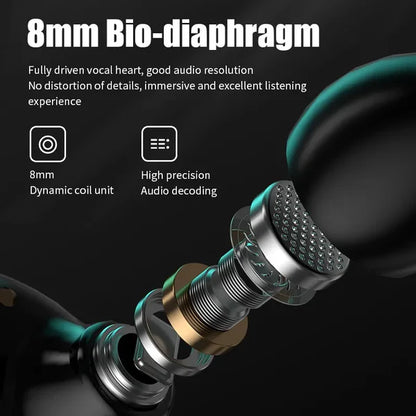 M25 Damix TWS True Wireless Bluetooth 5.3 Airpods