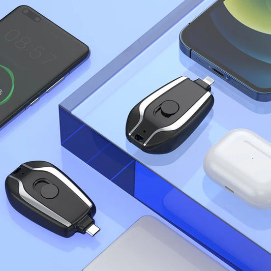 Portable Mini Keychain Power Bank 2000mAh