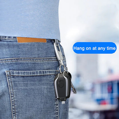 Portable Mini Keychain Power Bank 2000mAh